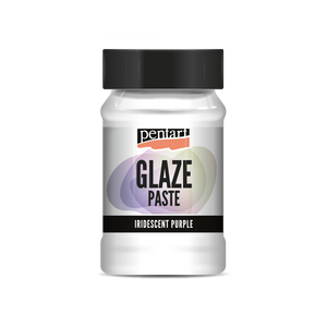 Pentart Glaze paste (Glasurpaste) irisierend lila 100 ml