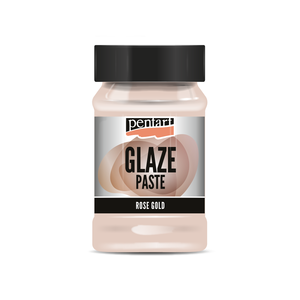 Pentart Glaze paste (Glasurpaste) rosegold 100 ml