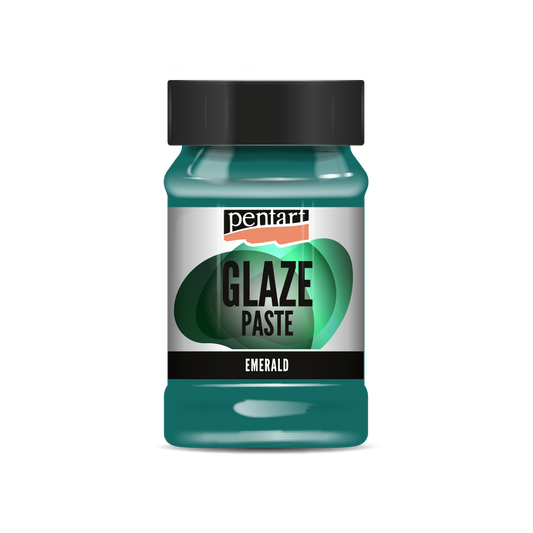 Pentart Glaze paste (Glasurpaste) smaragdgrün 100 ml