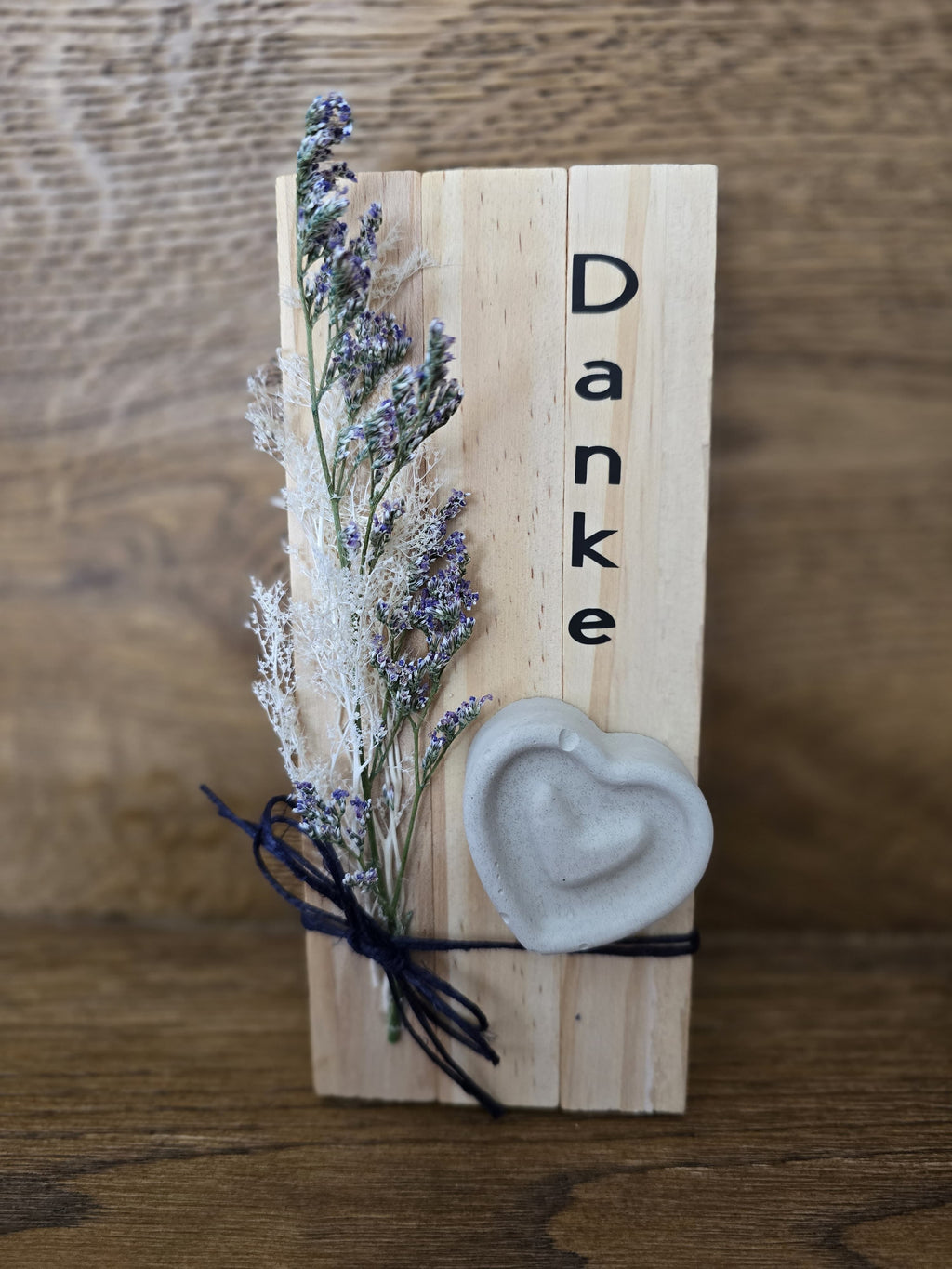 Handgemachte "Dankeschön Karte" – Charmantes Mitbringsel - Bastelschachtel