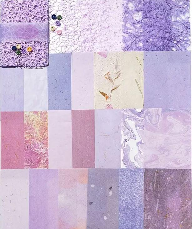 Handgeschöpftes Papier - Bastelschachtel