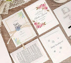 Handgeschöpftes Weißes Papier - Bastelschachtel