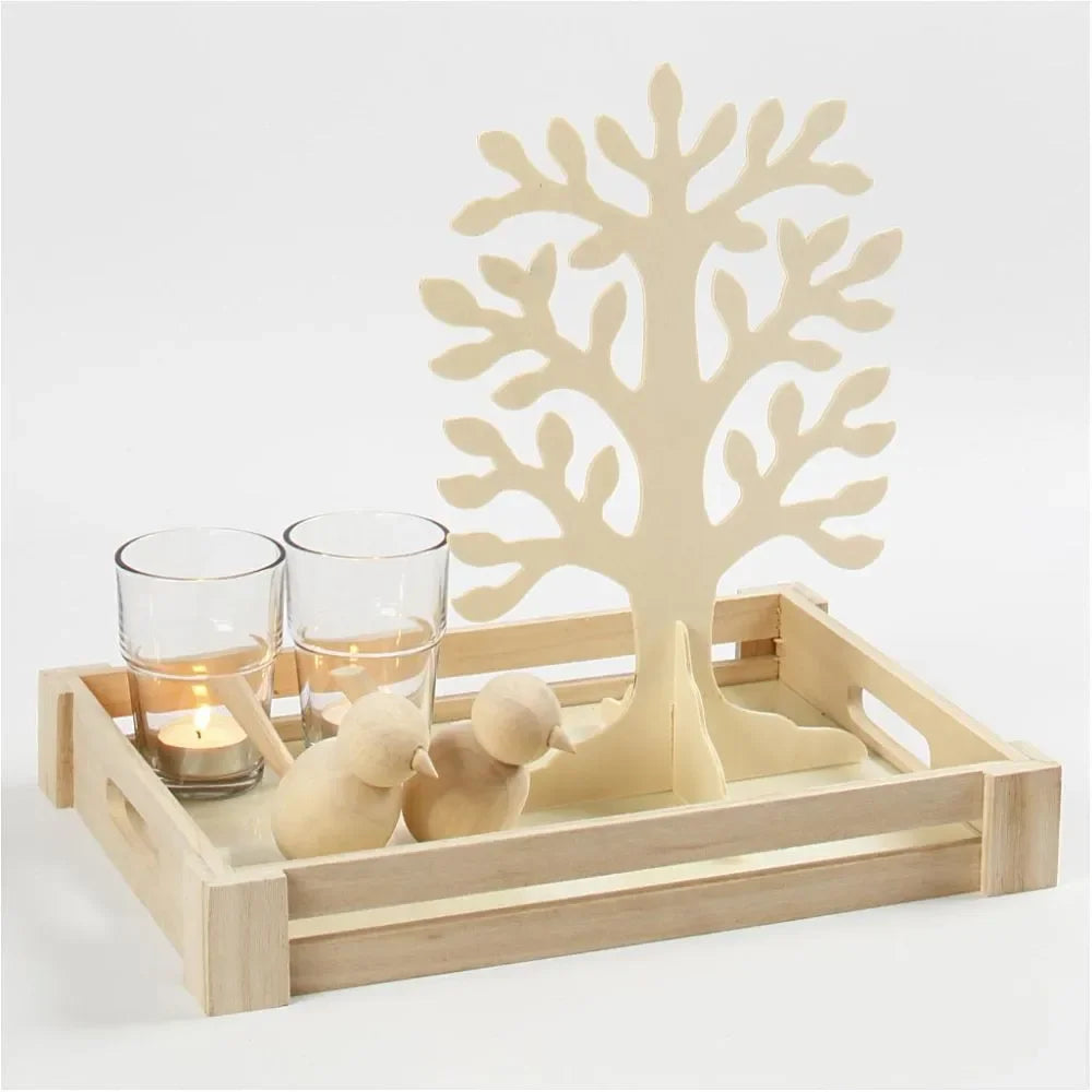 Holzbaum - Bastelschachtel