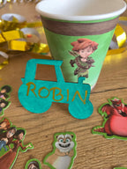 Holzfiguren Traktor - Bastelschachtel