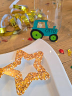 Holzfiguren Traktor - Bastelschachtel