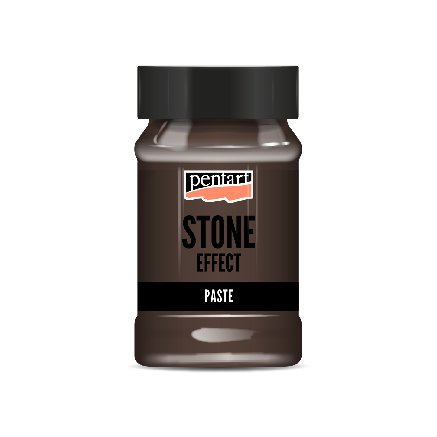 Pentart Steinpaste 100ml - brauner Granit