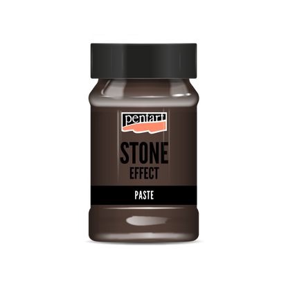 Pentart Steinpaste 100ml - brauner Granit