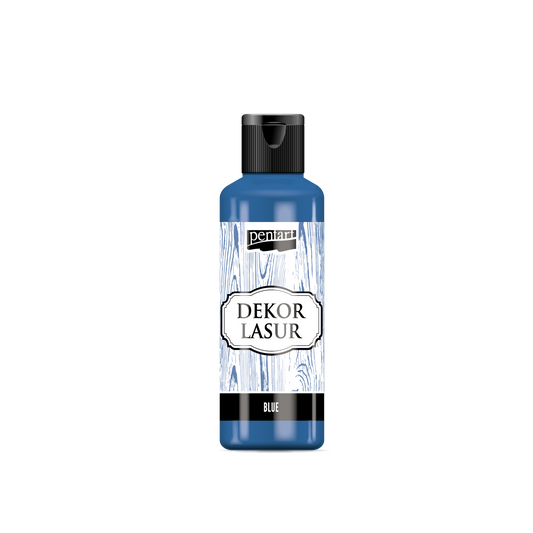 Pentart Holzlasur für Innenbereich 80ml - blau