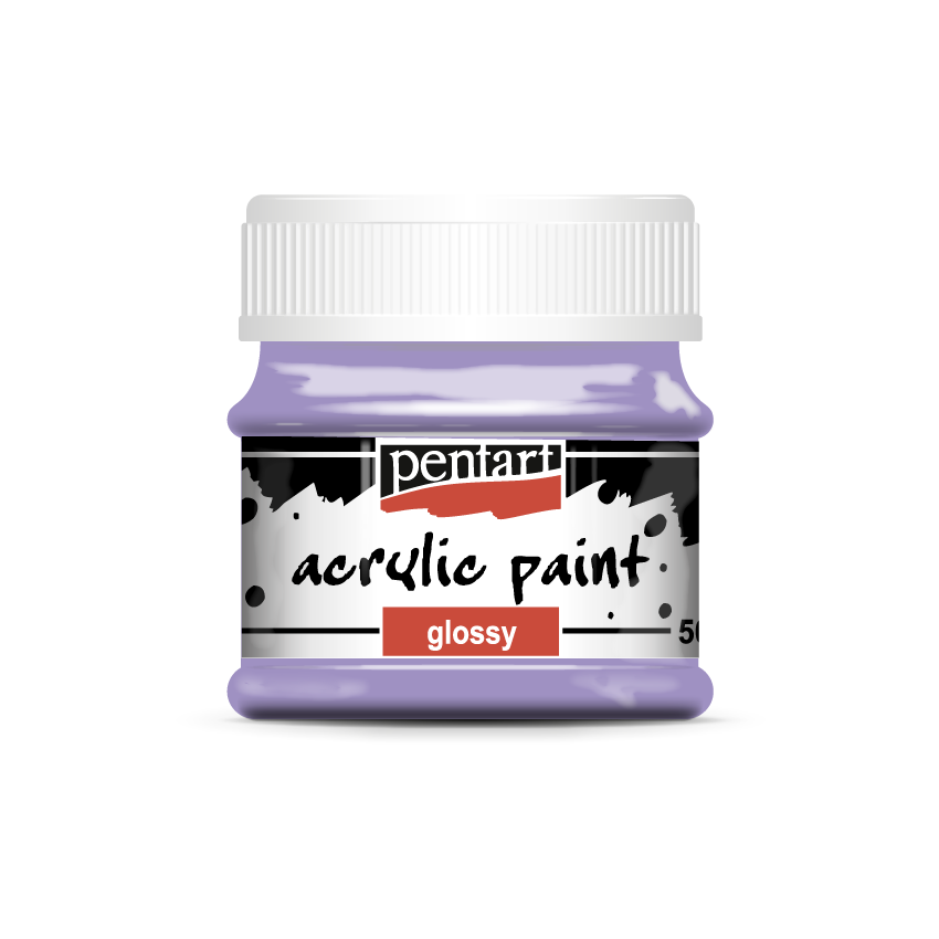 Pentart Acrylfarbe glänzend 50ml - hellviolett