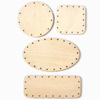 Korbboden Set gemischt 2.Wahl , für Peddigrohr 2mm und 3mm - Bastelschachtel