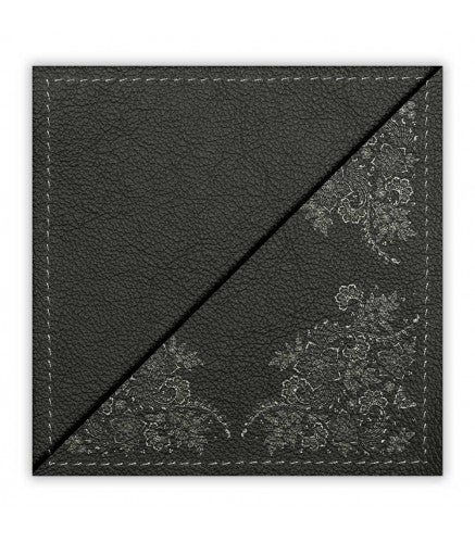 Scrapbooking-Papier "Leather" – Doppelseitig Bedruckt (30,5 x 30,5 cm)