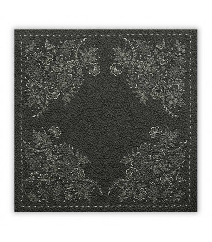 Scrapbooking-Papier "Leather" – Doppelseitig Bedruckt (30,5 x 30,5 cm)