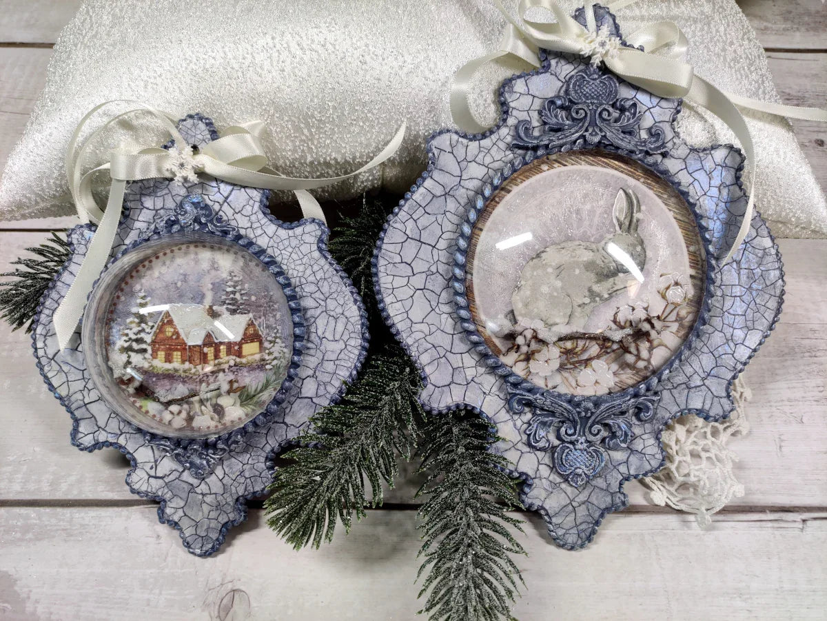 MDF Holzrahmen Set gemischt 4er - Bastelschachtel