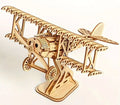 Miniatur Flügel Flugzeug 3D Holzpuzzle - Bastelschachtel