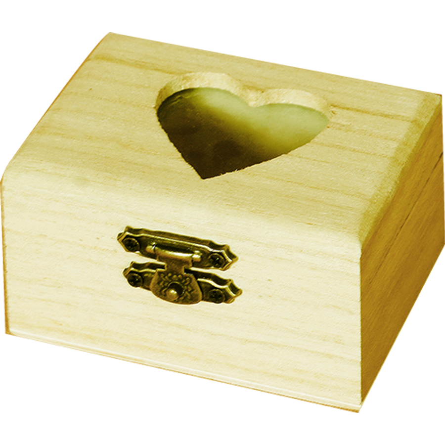 Minibox, Herz - Bastelschachtel