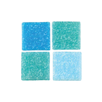 Mosaix Pro Mosaik - türkis mix 20x20mm