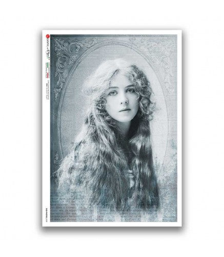 OLD-PHOTOS-0110. Victorian Rice Paper for decoupage.