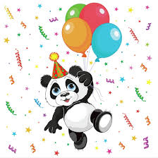 Serviette Party Panda 20er Set oder Einzeln