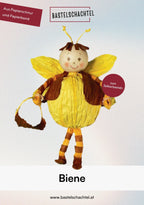 Papierband Set - Biene - Bastelschachtel