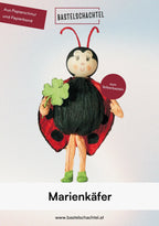 Papierband Set - Marienkäfer - Bastelschachtel