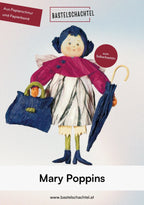Papierband Set - Mary Poppins - Bastelschachtel