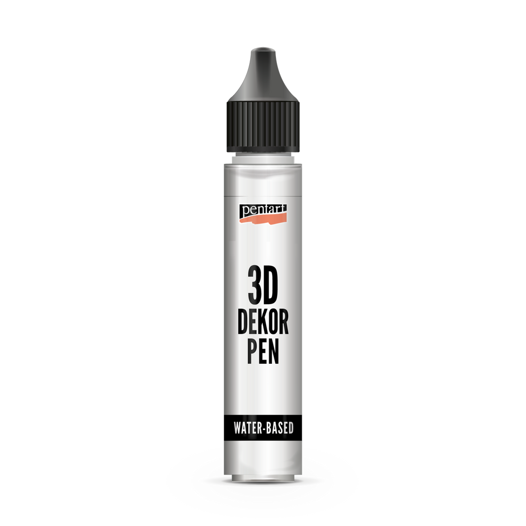 Pentart 3D Decor Pen 30ml - weiß - Bastelschachtel