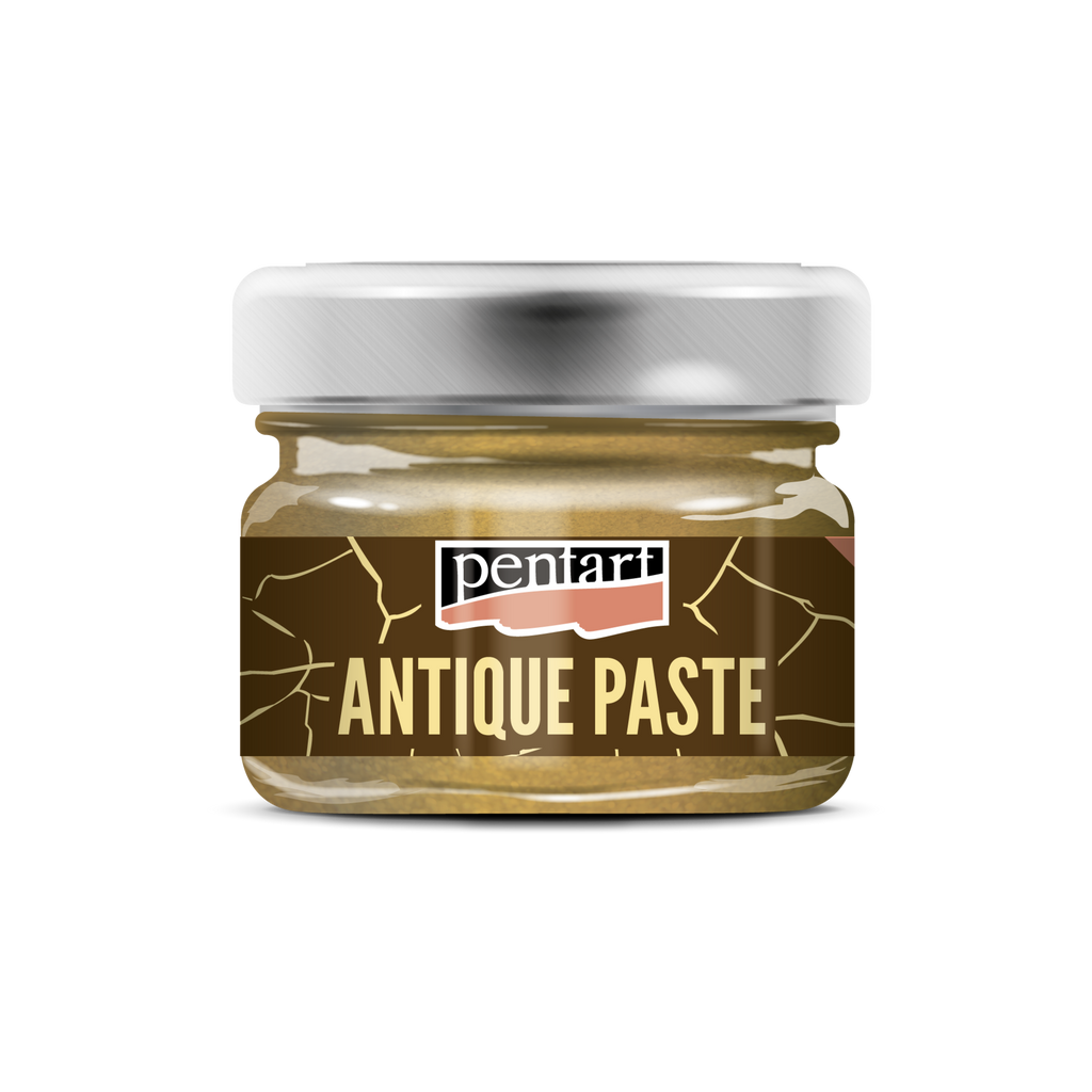 Pentart Antikpaste metallic 20ml - bronze - Bastelschachtel