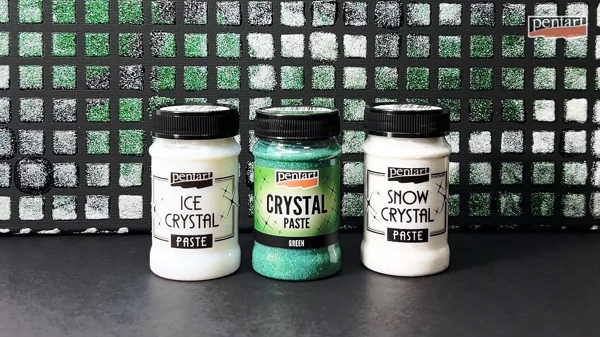 Pentart Crystal pen 30ml - grün - Bastelschachtel