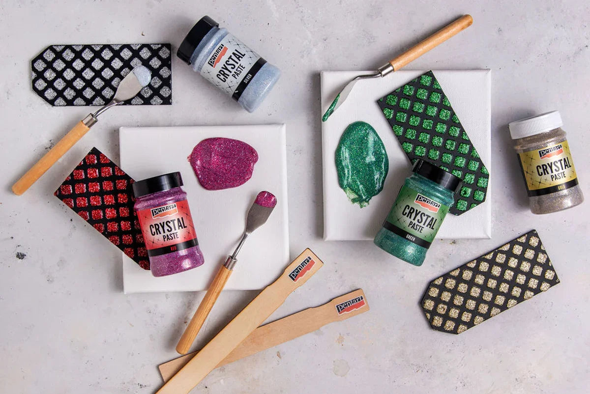 Pentart Crystal pen 30ml - grün - Bastelschachtel