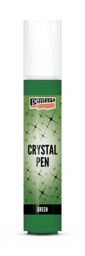 Pentart Crystal pen 30ml - grün - Bastelschachtel