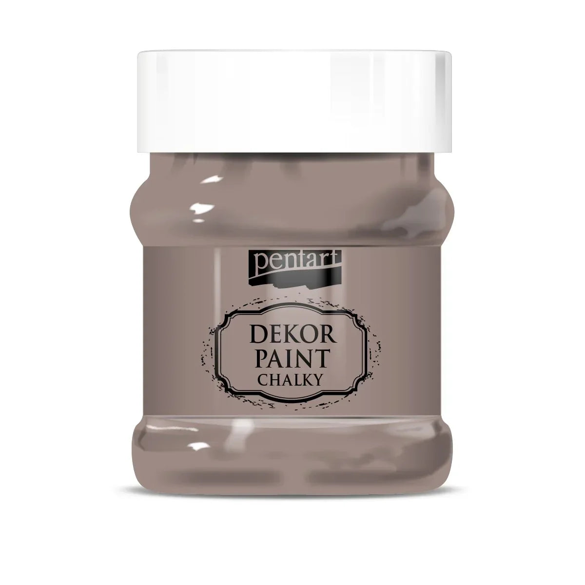 Pentart Dekor Paint Chalky Matt - kardinalrot - 100ml