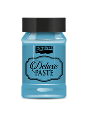 Pentart Deluxe Paste 100ml - lagoon blue - Bastelschachtel