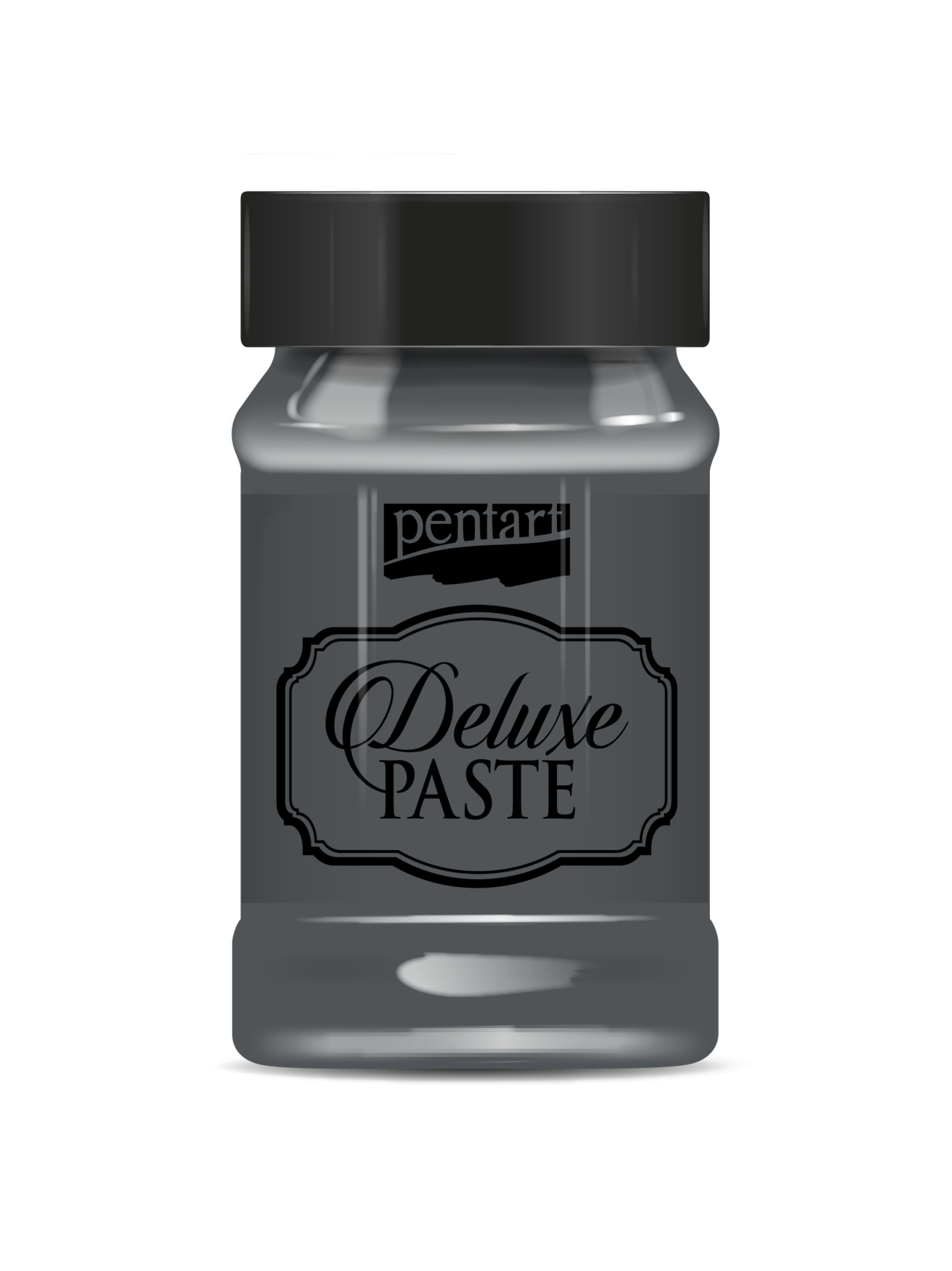Pentart Deluxe Paste 100ml - platina - Bastelschachtel