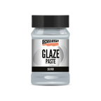 Pentart Glaze paste 100ml - silber - Bastelschachtel