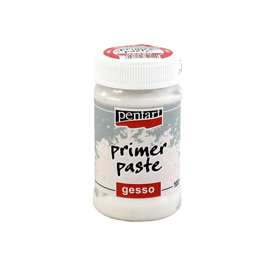 Pentart Grundierpaste 100ml - weiß - Bastelschachtel