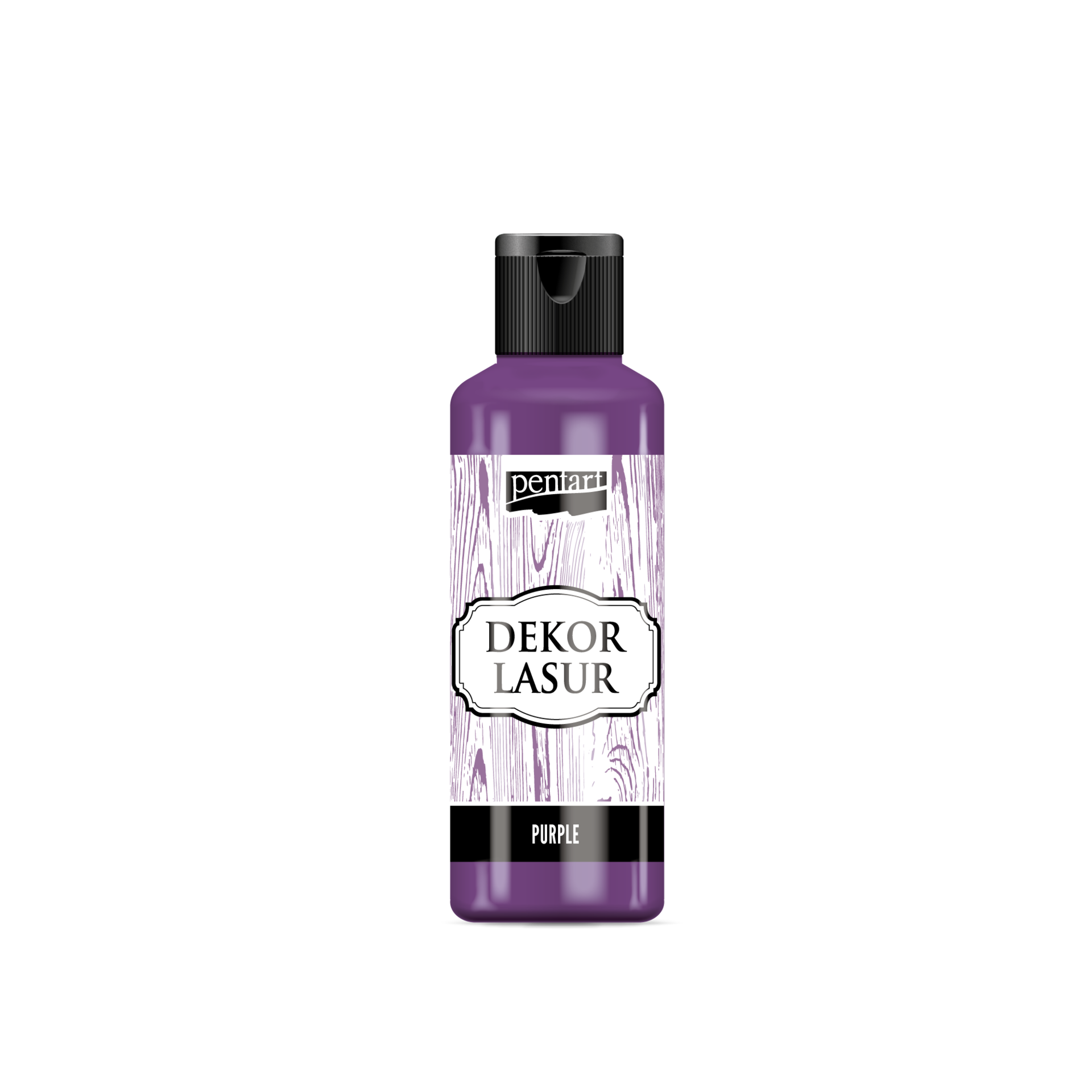 Pentart Holzlasur für Innenbereich 80ml - lila - Bastelschachtel