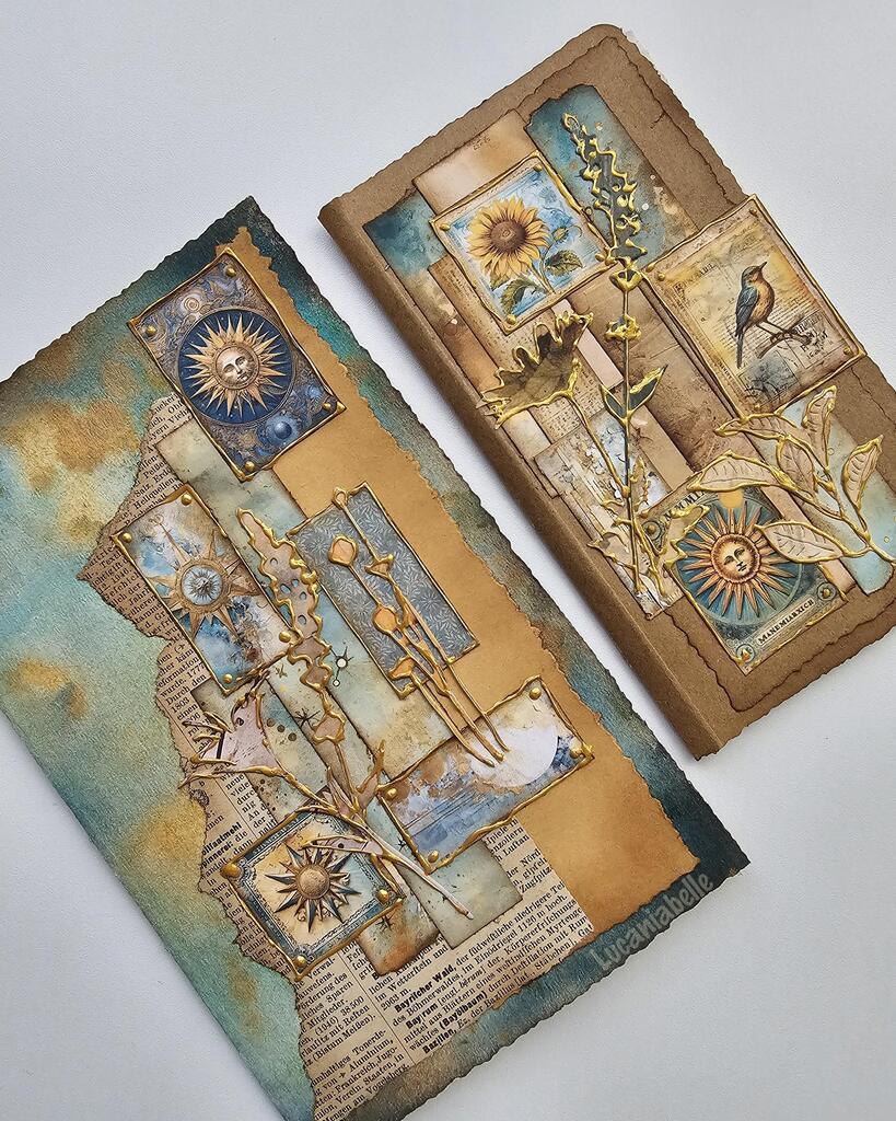 Pentart Konturenfarbe universell - antikkupfer - Bastelschachtel