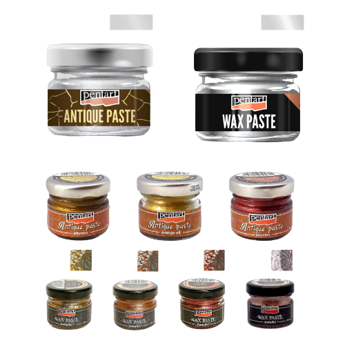 Pentart Metallic-Pasten Bundle - Bastelschachtel