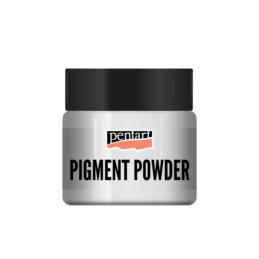 Pentart Pigmentpulver metallic 5g - silber - Bastelschachtel
