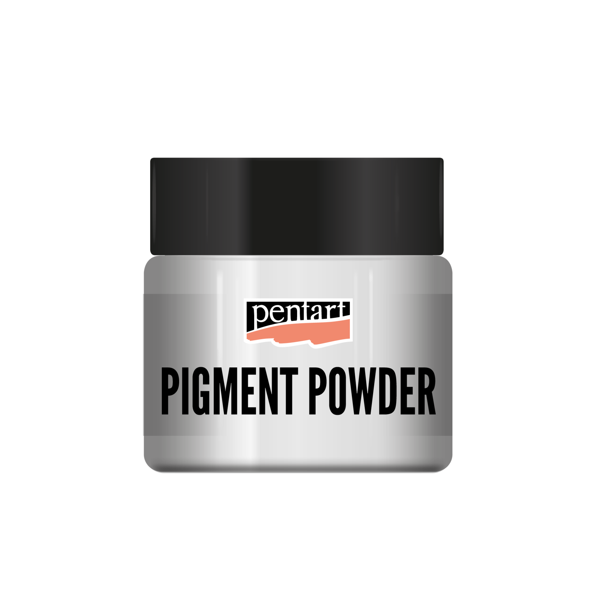Pentart Pigmentpulver metallic 5g - silber - Bastelschachtel