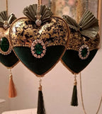 Pentart Samtpulver 17g - rot - Bastelschachtel