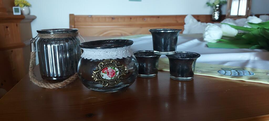 Pentart Spiegelfarbe auf Glas im Set - Bastelschachtel