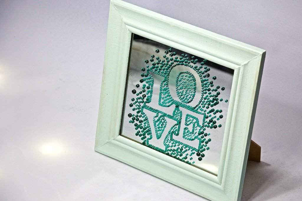 Pentart Spiegelfarbe auf Glas und Plastik im Set