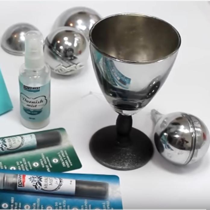 Pentart Spiegelfarbe auf Glas und Plastik im Set