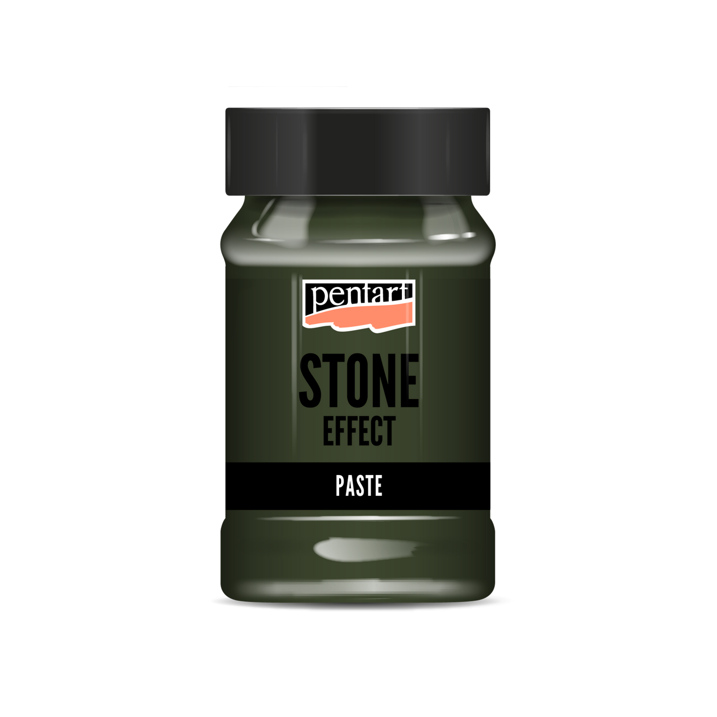 Pentart Steinpaste 100ml - grüner Granit - Bastelschachtel