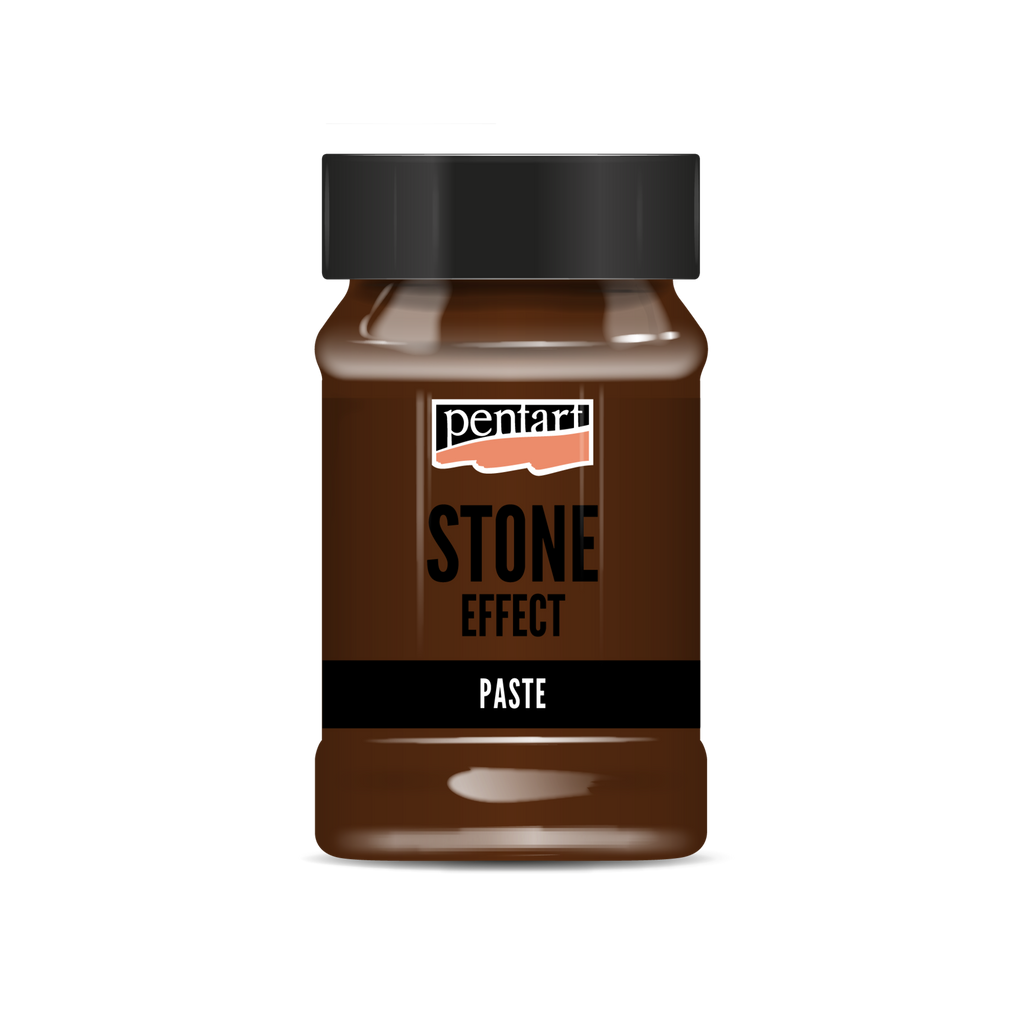 Pentart Steinpaste 100ml - Terracotta - Bastelschachtel