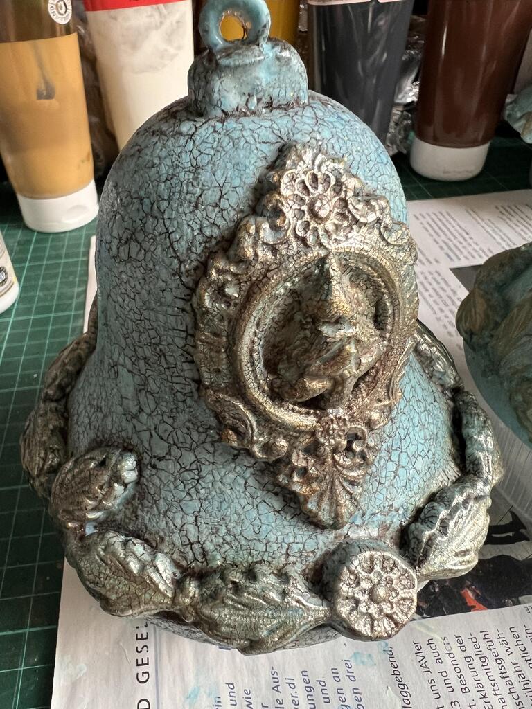 Pentart Zwei Phasen-Reisslack Set klassisch, 2x50ml - Bastelschachtel