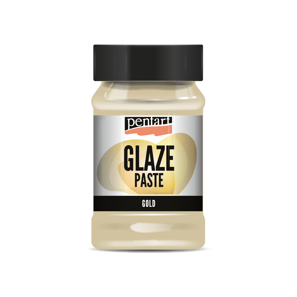 Pentart Glaze paste (Glasurpaste) gold 100 ml