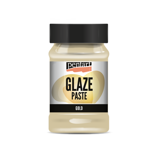 Pentart Glaze paste (Glasurpaste) gold 100 ml