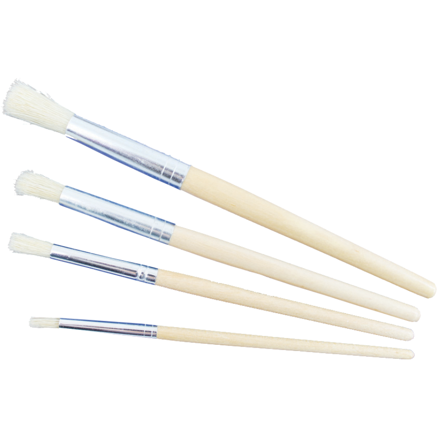 Pinsel Set 4-teilig - Bastelschachtel